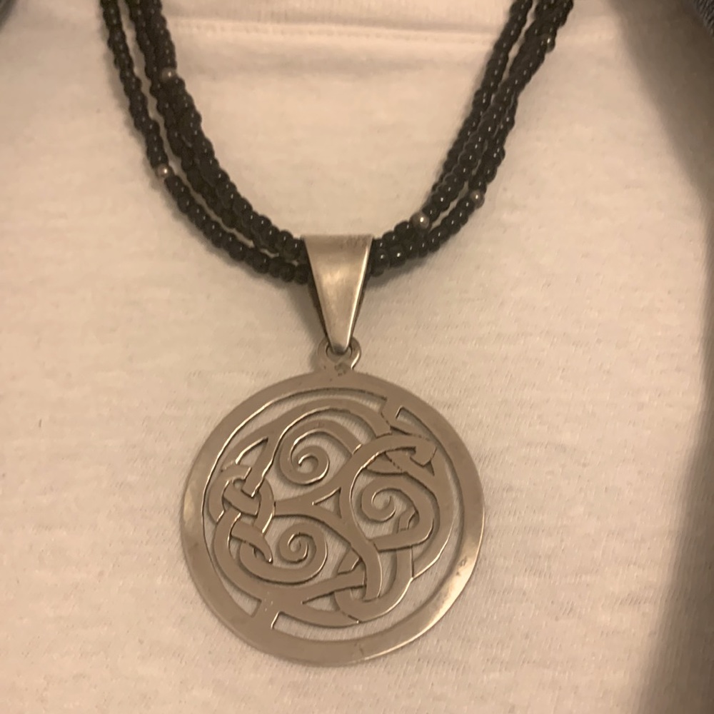 Silpada Sterling Silver  *Retired* Celtic Necklace